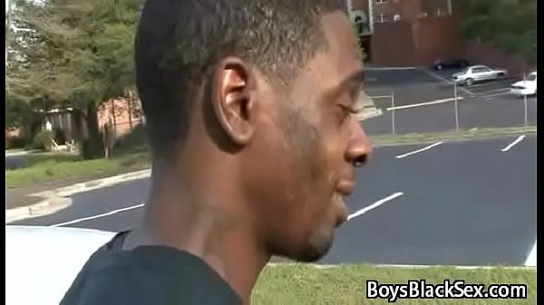 Blacks On Boys - Gay Hardcore Nasty Interracial Fuck Movie 15