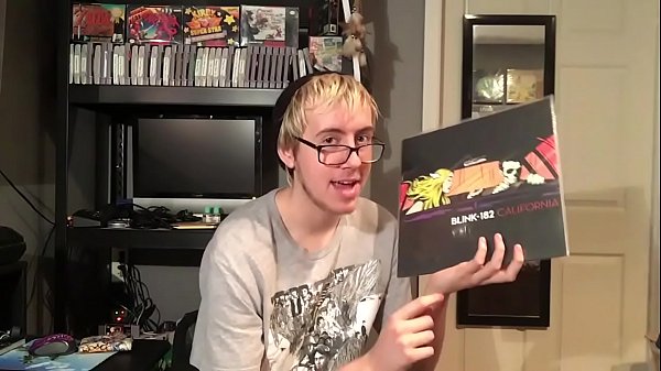 Young Sexy Blonde Twink Gets Freaky With Plastic