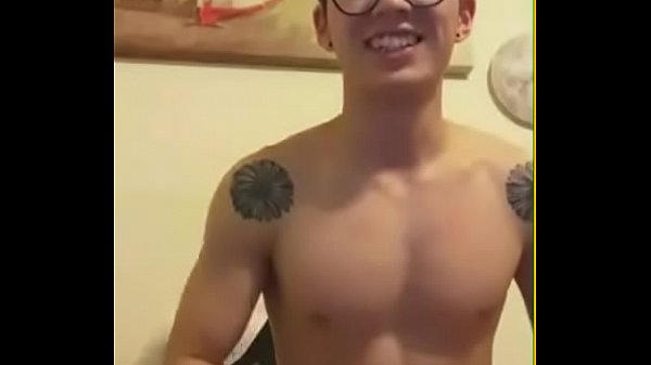 Cute guy handjob Chinese handsome guy masturbating