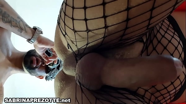 hot transvestite giving it to the big bad wolf - sabrina prezotte taking 23cm of thick cock up her ass - Complete on MY CHANNELS.