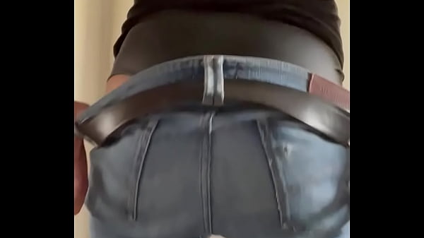 Jeans, ass and latex