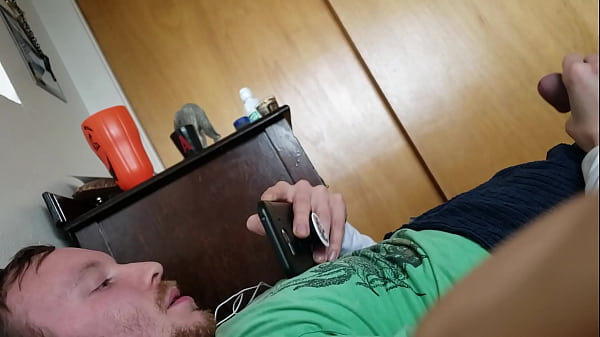 My ex boyfriend touching himself