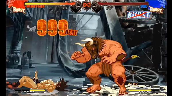 Sol Painting the floor with his own cum | Mugen