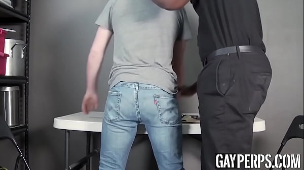 Young thief caught ends up barebacked rough for punishment