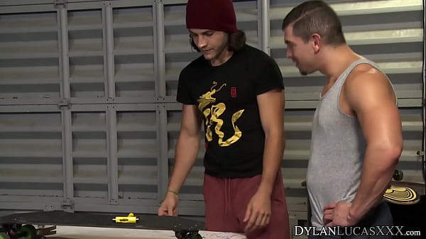 American jocks Jeremy Spreadums and Dante Drackis anal fuck