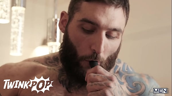 Skinny Twink Theo Brady Rides Firefighter Tony D'_Angelo'_s Big Pole Until He Is Left Creampied - TWINKPOP