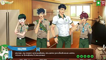 Game: Friends Camp, episode 46 - Canteen (Russian voiceover)