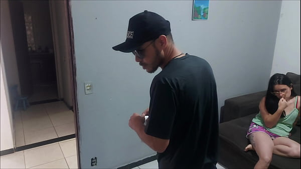 Housewife apprehensive about police officer looking for her husband, pays for her freedom with her ass!