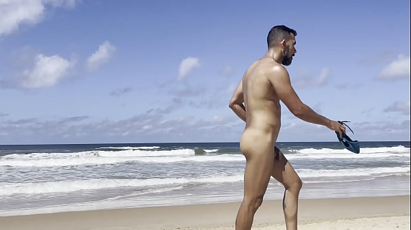 Nudist Beach Time - Nude guy on the beach Trailer