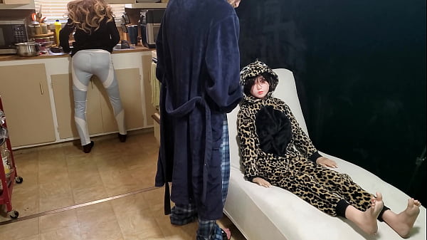 Don'_t Get Caught Fucking Doll While Moms Making Breakfast! (4k-UHD)