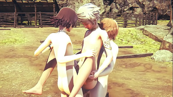 Yaoi Femboy - Jin the sexy femboy suck a big dick and anal with creampie - Sissy crossdress Japanese Asian Manga Anime Film Game Porn Gay