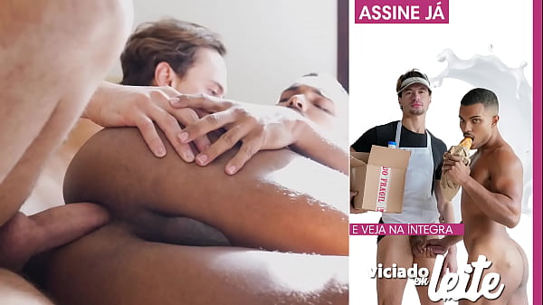 Making OF - Matheuz Henk &amp_ Cadu Caetano &amp_ Lucas Ferrari - Bareback (Addicted to milk)