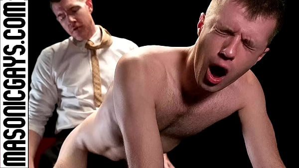 Master LeGrand Wolf is waiting for Apprentice Maxx Monroe to come inside the dark room. He then start touching and feeling Maxx body and big cock