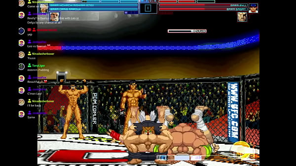 M.U.G.E.Nr-18 LIVE - Bara Heihachi Mishima &amp_ Bara Craig Marduk VS Bara Ryu &amp_ Bara Sagat