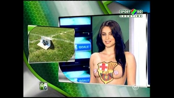 Goals and Goals ep 5 Gina and Roxy (Romania naked news)